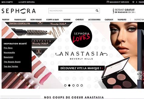 sephora en ligne.